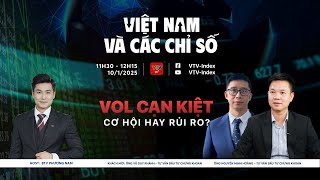 VIỆT NAM VÀ CÁC CHỈ SỐ 10/01/2025: VOL CẠN KIỆT: CƠ HỘI HAY RỦI RO?