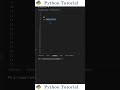 Creating Tuples In Python | Python Tutorial