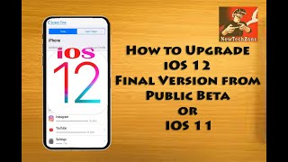 How to Upgrade iOS 12 Final Version from Public Beta or iOS 11