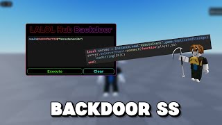 Roblox How to make a Backdoored SS Game
