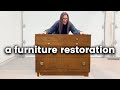 Reviving Vintage | Restoring A Walnut Dresser To Its Former Glory!