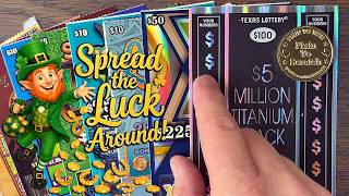 Spread the Luck Around! 🍀 $100 $5 Million Titanium Black