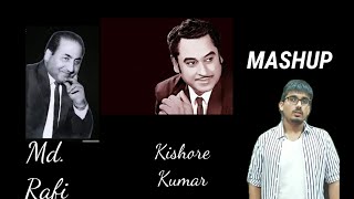 Kishore Kumar & Md. Rafi Evergreen Old Romantic Songs Mashup | #lovemashup 2020| #RockingrjRaj ft.