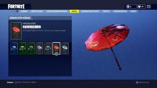 fortnite epischer sieg der neue schirm - goldener regenschirm fortnite