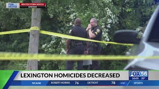 Lexington homicide rate decreased in 2024