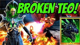 TEODOR OBLITERATES DUNGEONS! ONLY ONE BUILD! DRAGON AND SPIDER KILLER! | RAID: SHADOW LEGENDS