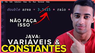 Como criar Constantes no Java - Curso Java POO Aula #17