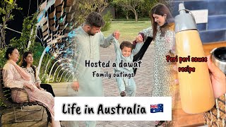 Life in Australia with Family 🇦🇺 | peri peri sauce recipe | BBQ night | Ammara Ahmad