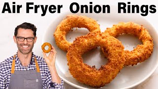 EASY Air Fryer Onion Rings Recipe