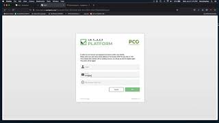 PCO Portal Password Reset
