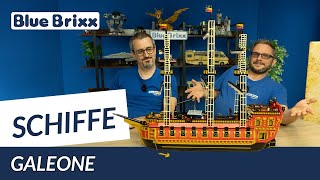 Die Galeone von BlueBrixx: Über 5.500 Teile purer Bau-Spaß!