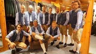 Meindl Lederhosen \u0026 Wiesn-Outfit für die TSV 1860 Löwen bei Loden-Frey