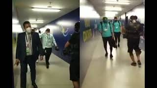 Neymar & Messi Walking Into the Stadium before the Argentina vs Brazil Match | Neymar vs Argentina