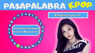 🎶Reto Pasapalabra KPOP:🔊Prueba para kpoper