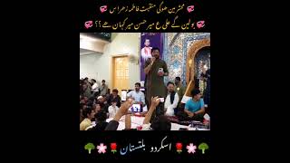 Syed Mir Hasan Mir In Jashan Skardu Gilgit Baltistan 30 June Status By KarbaLa 72#shorts