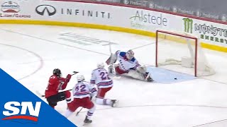 Nico Hischier Scores To Tie Game As Devils Claw Back From Three Goals Down