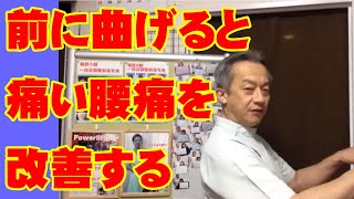 前に曲げると痛い腰痛の原因(デスクワーク編)　腰痛7　大阪市阿倍野区昭和町「健康塾」