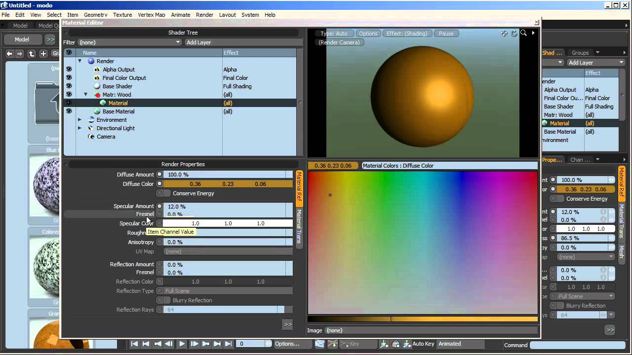 Modo Shader Tree Youtube
