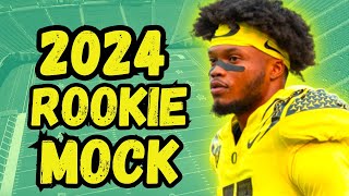 2024 2-Round Rookie Mock Draft | Dynasty Fantasy Football - 2024 Rookie Rankings