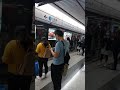 crowded central mtr stations.