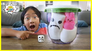 Giant Marshmallow in a Vacuum Easy DIY Science Experiment for kids!