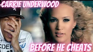 YOU LOW-DOWN DIRTY DOG!! FIRST TIME HEAING CARRIE UNDERWOOD - BEFORE HE CHEATS | REACTION