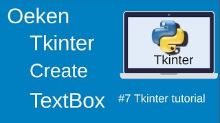 Creating Input fields | Entrybox | Textbox with Tkinter Python || part-7
