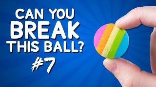 $1000 if You Can Break This Ball in 1 Minute