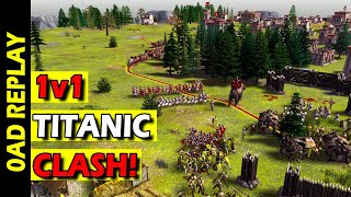 0AD – 1v1 Titanic Clash!