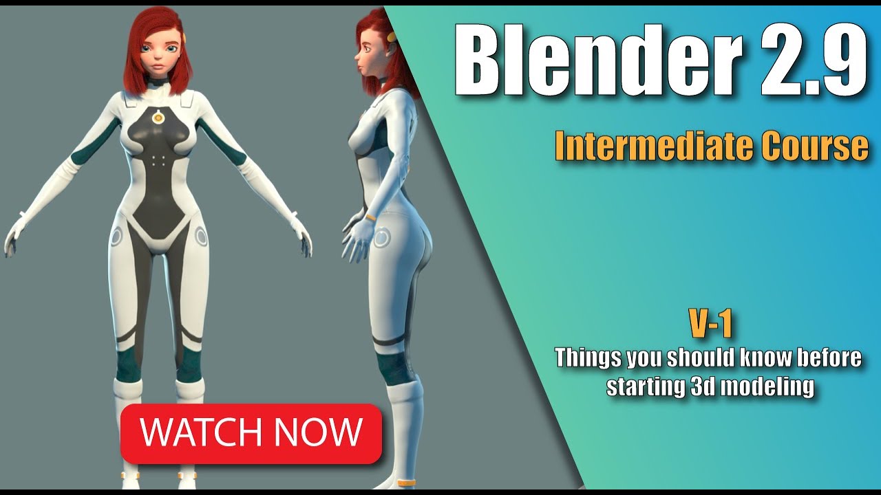 Things You Should Know Before Starting 3d Modeling | Blender ...