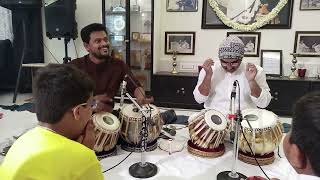 SUDIP \u0026 DHIMAN | TABLA DUET | JHAPTAAL | SARASWATI PUJO '25 | GURU PANDIT BICKRAM GHOSH | GURUBARI