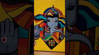 Acrylic painting -Ganesha