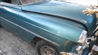 1954 and 1952 Chevrolets - and a Hillman as well -  in Varadero, Cuba