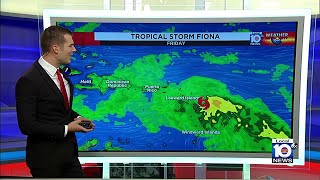 Tropical Storm Fiona: Warning issued for Puerto Rico