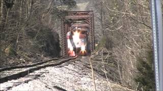 Tennessee Central Railway Museum Wine Train Chase 3/16/2013