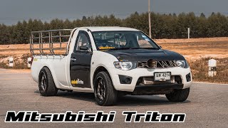 Mitsubishi Triton รถคอกซิ่ง แนวทางการจัดทรง เกือบ เกมละกู