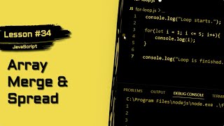 JavaScript For Beginners #34 | How to Combine Arrays in JavaScript