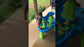 Step2 rain showers splash pond water table