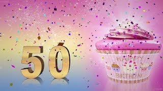 50 years congratulations. 50th birthday song. Happy Birthday To You 50 Funny Birthday Video.