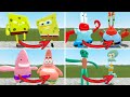 ORIGINAL vs 3D MEMES from SPONGEBOB TEAM in Garry's Mod!