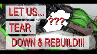 02 Arctic Cat ZR 600 EFI Series Part 2: Engine Repair [Full Disassemble \u0026 Reassembly]