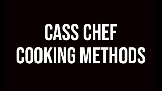 Cooking Methods