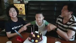 한진이 생일 아닌데 생일파티