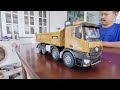 รีวิวรถดั้มคันใหม่ huina536 รถ 8x4 dump truck ราคาโปโมชั่น 2 750 บาท โทร 0859321161