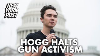 David Hogg halts gun activism after public spat with Mike Lindell | New York Post