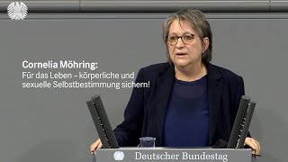 Cornelia Möhring, DIE LINKE: Für das Leben -  körperliche und sexuelle Selbstbestimmung sichern!