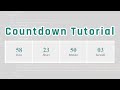 How To Create Countdown Timer in jQuery | How to Use Countdown jQuery Plugin | jQuery Tutorial