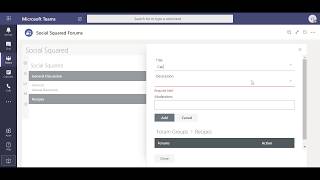 Social Squared for Microsoft Teams