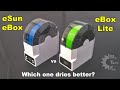 eSun eBox vs eBox Lite filament dryer - which one dries better?