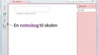 Sådan organiserer du ting i OneNote